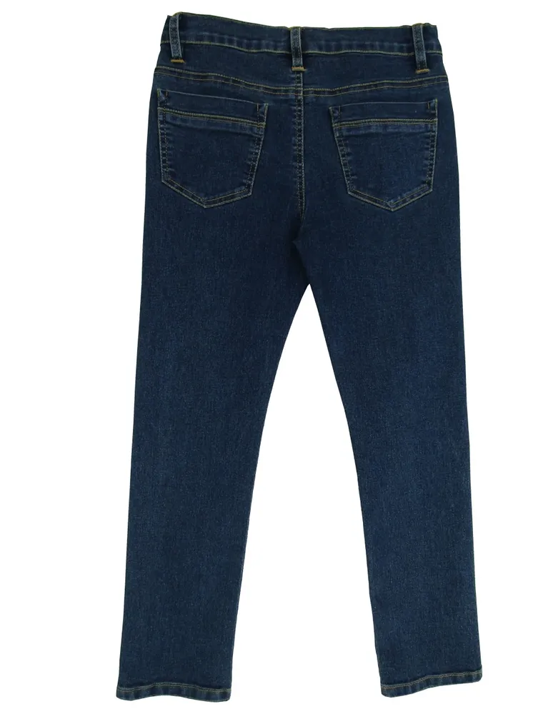 Jeans slim Convoy lavado deslavado para niño