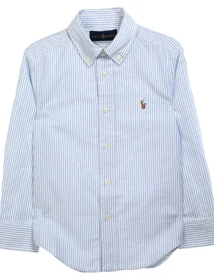 Camisa a rayas Polo Ralph Lauren de algodón para niño