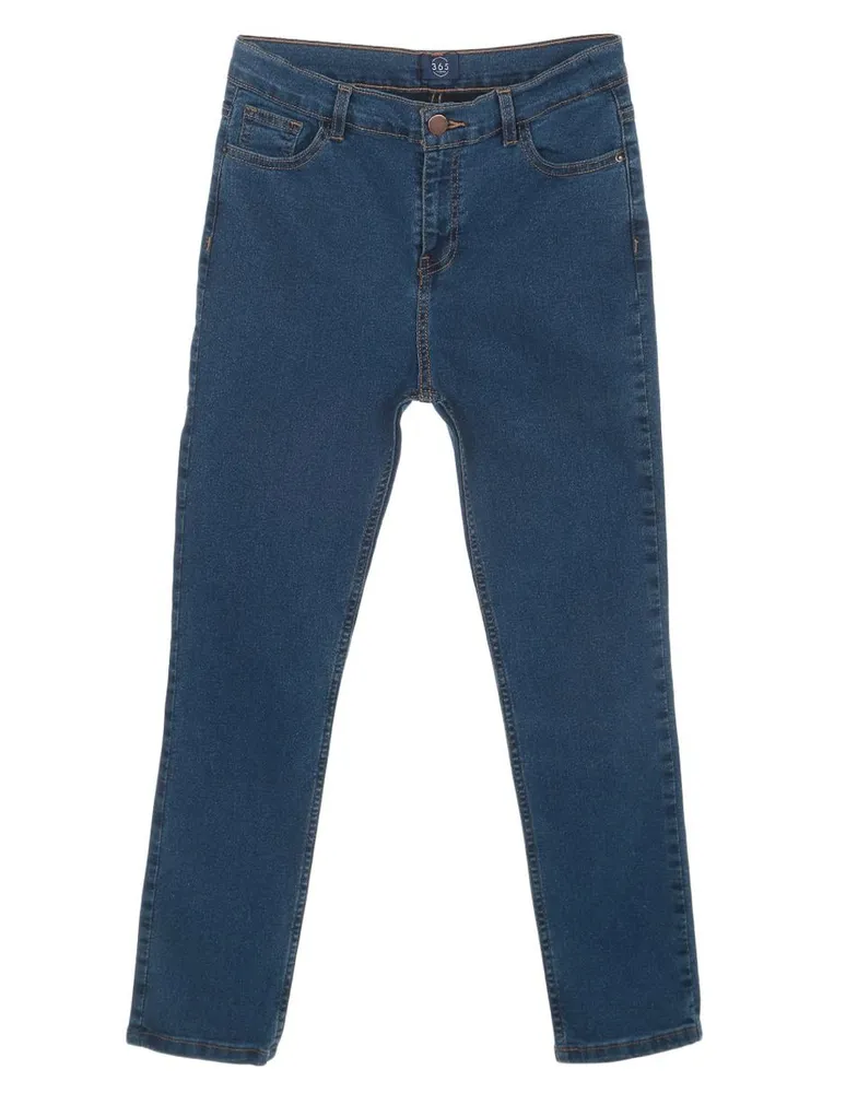 Jeans slim 365 Essential denim para niño