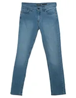 Jeans slim Guess lavado claro para niño