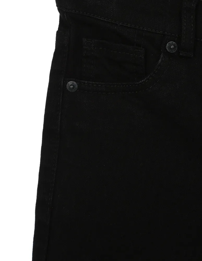 Jeans skinny Levi's 510 lavado obscuro corte cintura para niño