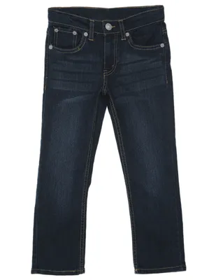 Jeans slim Levi's 511 lavado obscuro corte ajustado para niño