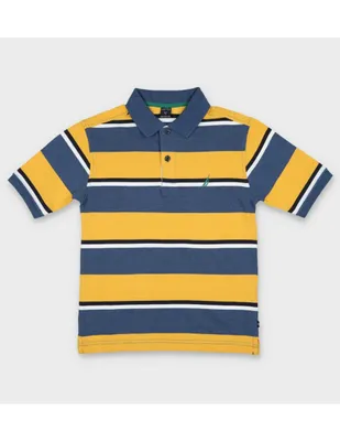 Playera tipo polo Nautica algodón para niño