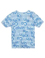 Playera Calvin Klein manga corta para niño