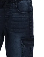 Jeans regular That's It lavado obscuro para niño