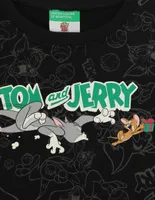 Sudadera Benetton Tom y Jerry para niño