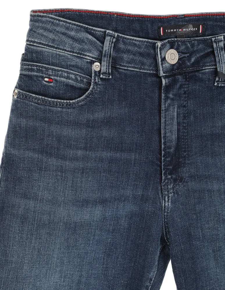 Jeans skinny Tommy Hilfiger lavado desgastado para niño