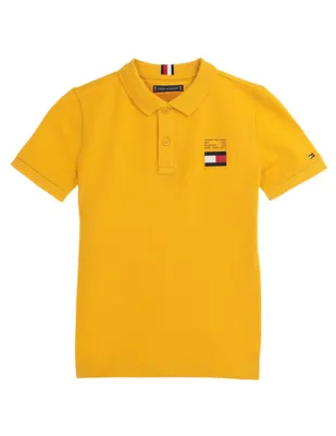 Playera tipo polo Tommy Hilfiger de algodón para niño