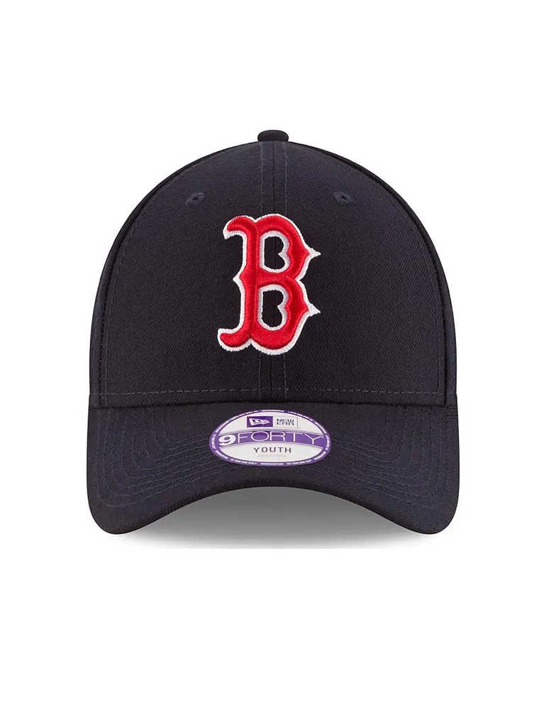 Gorra visera curva velcro infantil New Era Red Sox