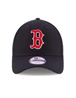 Gorra visera curva velcro infantil New Era Red Sox