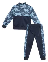 Conjunto pants regular Nike con elástico para niño