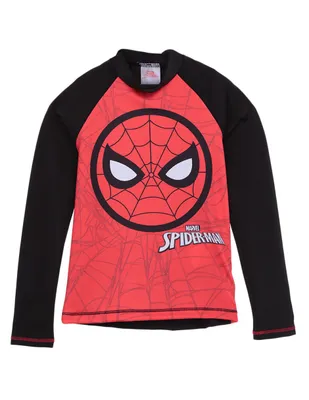 Wetshirt Spider-Man estampada para niño