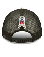 Gorra visera curva snapback New Era Salute To Service 2022 NFL New England Patriots unisex infantil