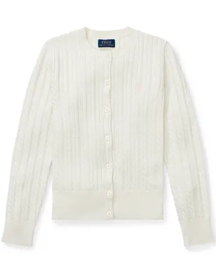 Suéter tejido Polo Ralph Lauren algodón para niña