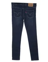 Jeans skinny Levi's 710 lavado stone wash corte ajustado para niña