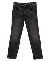 Jeans skinny Abercrombie lavado obscuro para niña