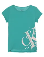 Playera Calvin Klein manga corta para niña