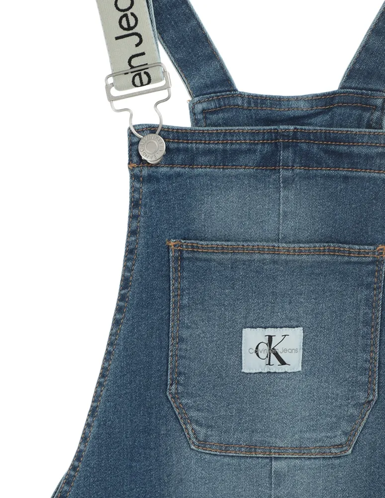 Overol Calvin Klein de algodón para niña