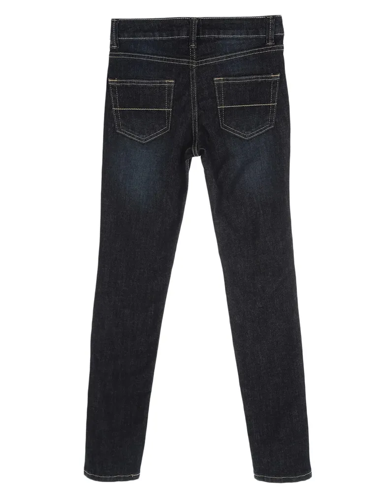 Jeans skinny That's It Nnpl0011 lavado medio para niña