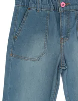 Jeans skinny That's It Nnpl0001 lavado medio para niña