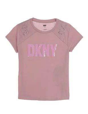 Playera DKNY manga corta para niña