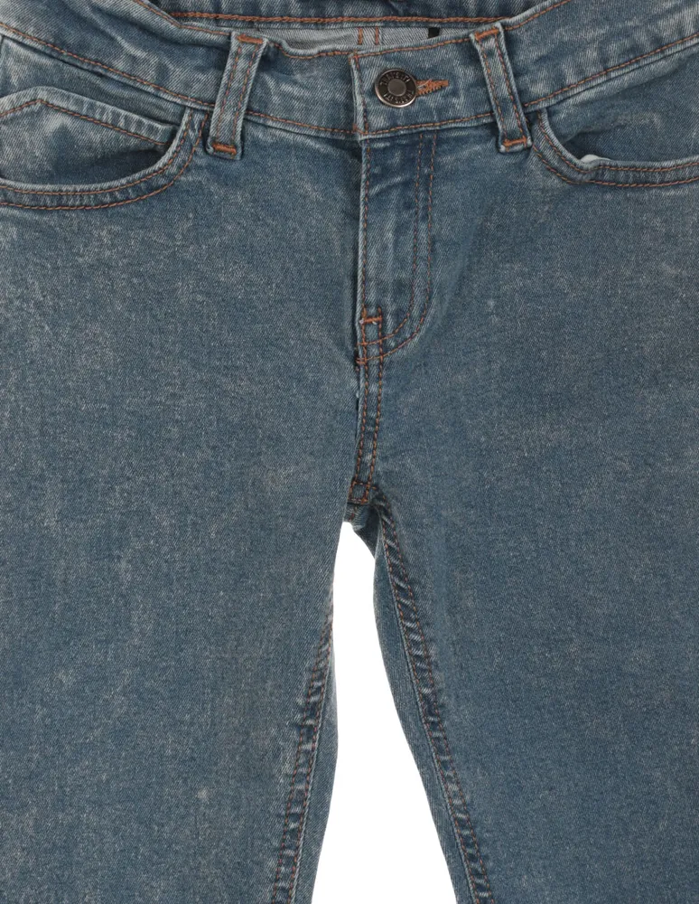 Jeans skinny That's It Denim lavado claro para niña