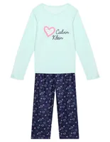 Conjunto pijama Calvin Klein para niña