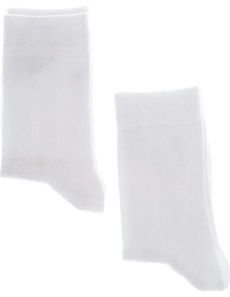 Calcetines Punto Blanco de algodón para niña