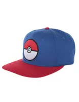 Gorra visera plana broche Pokémon para niño