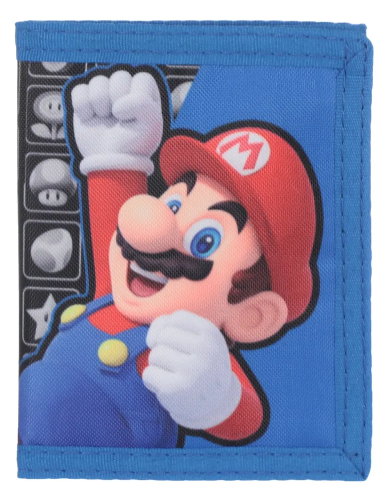 Cartera Nintendo Super Mario para niño