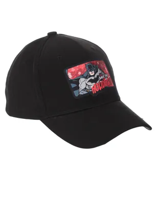 Gorra con visera curva cerrada infantil DC Comics Batman