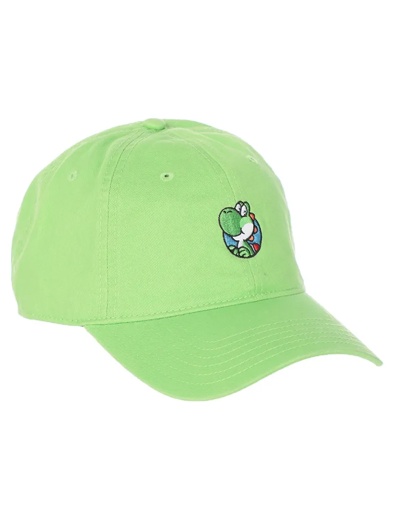 Gorra visera curva hebilla Nintendo Yoshi para niño