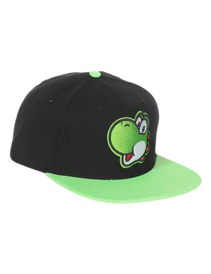 Gorra visera plana broche Nintendo Yoshi para niño