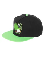 Gorra visera plana broche Nintendo Yoshi para niño