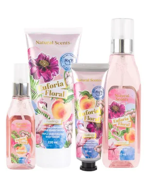 Set de baño y cuerpo para limpieza Natural Scents 4 piezas