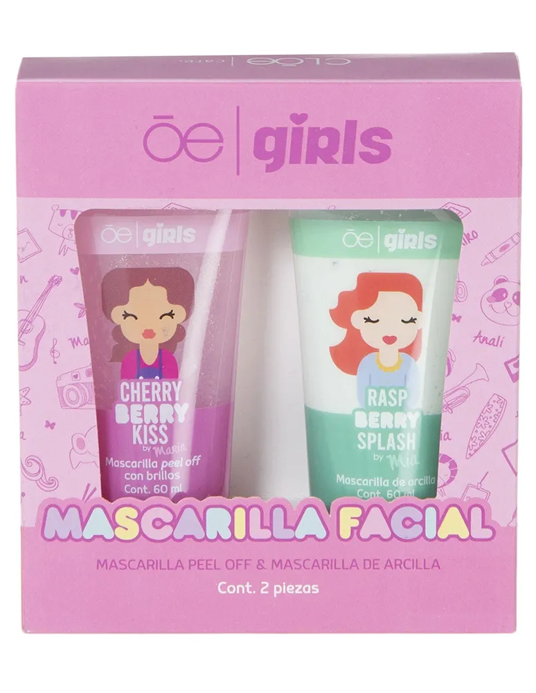 Set de mascarilla para rostro para hidratar Girls CLOE