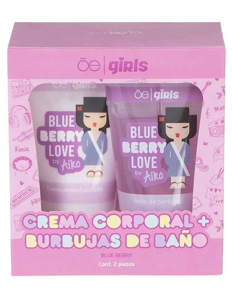 Set de gel corporal hidratante Girls CLOE