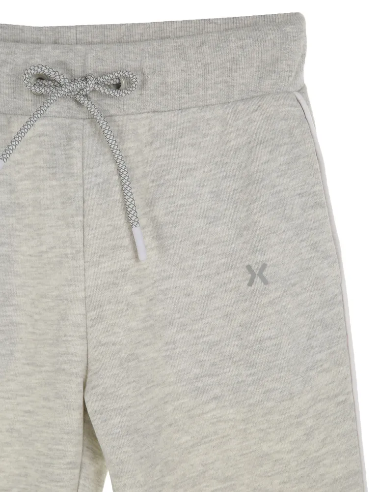 Pantalón deportivo X-10 estampado jaspeado para niña