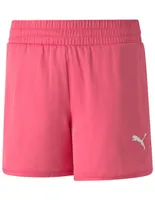 Short con bolsillos Puma para entrenamiento niña