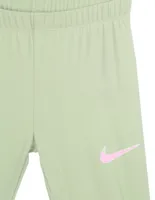 Conjunto pants slim Nike con cierre para niña