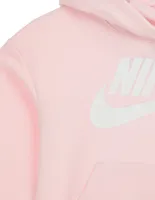 Sudadera Nike con capucha estampado logo para niña