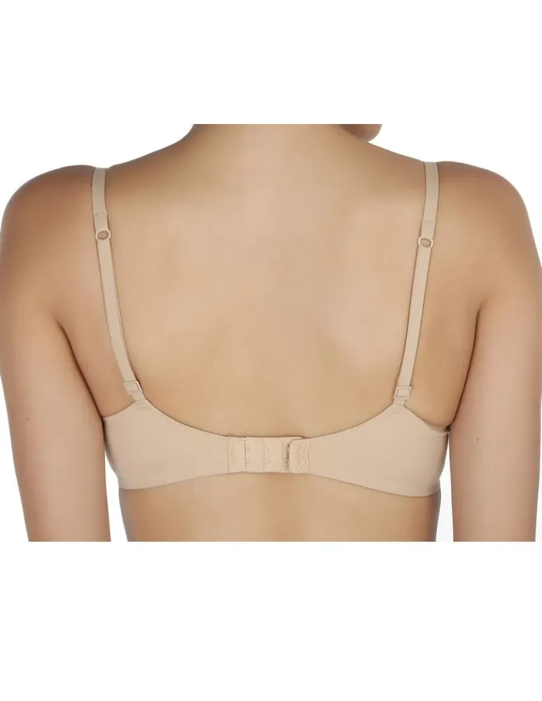 Brassiere liso Calvin Klein beige