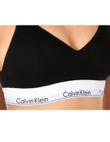 Bralette con copa Calvin Klein negro