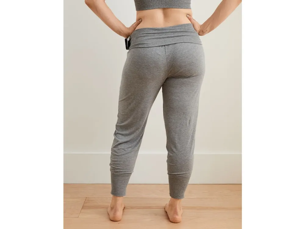 AERIE Pantalón pijama Aerie gris jaspeado