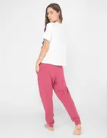 Pantalón pijama Tommy Hilfiger de algodón para mujer