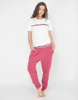 Pantalón pijama Tommy Hilfiger de algodón para mujer