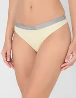 Tanga Calvin Klein de algodón para mujer