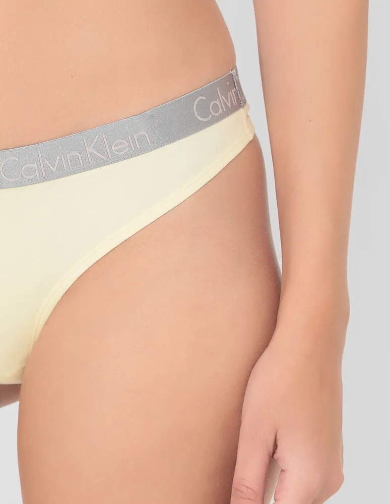 Tanga Calvin Klein de algodón para mujer