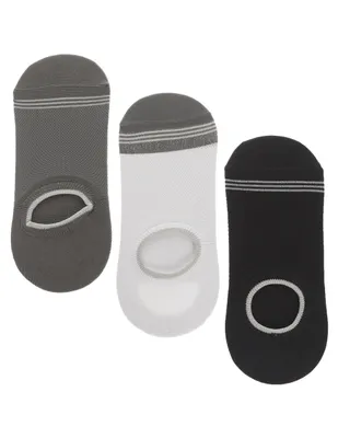 Protector Punto Blanco de poliéster para mujer 3 pares