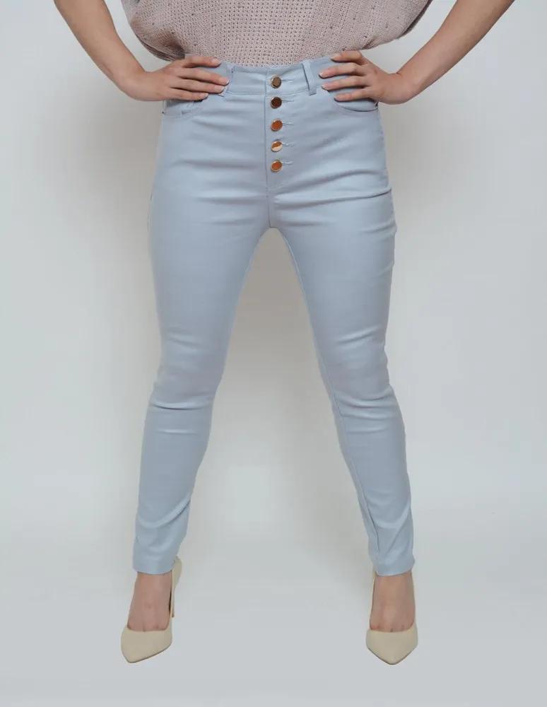 Pantalón Pardela skinny para mujer